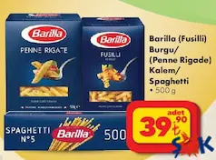 BARİLLA MAKARNA ÇEŞİTLERİ 500 G BARİLLA MAKARNA ÇEŞİTLERİ 500 G